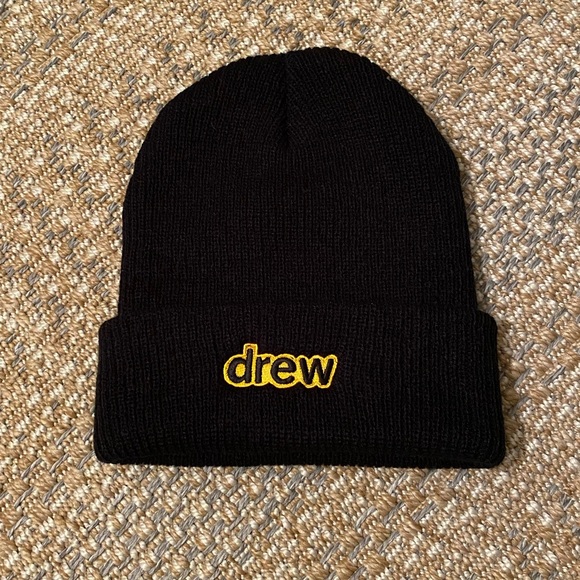 Drew House Black Waffle Beanie | Poshmark